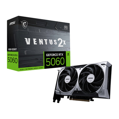 RTX 5060 8GB MSI Ventus 2X OC GDDR7 - MSI