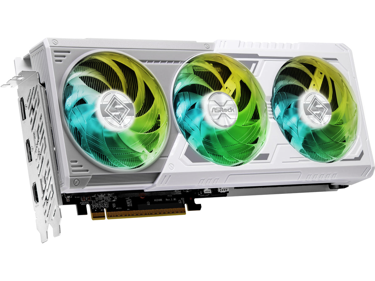 RX 9060 XT 16GB ASRock Radeon Steel Legend OC GDDR6 - ASRock