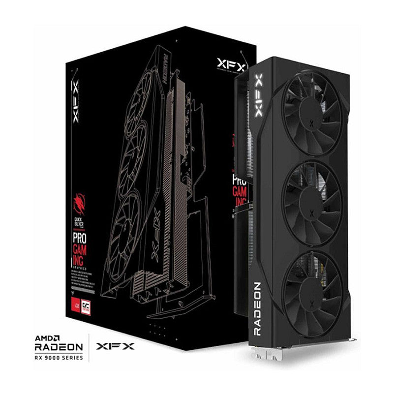 RX 9060 XT 16GB XFX Radeon SWIFT OC GDDR6 3 Fan - XFX