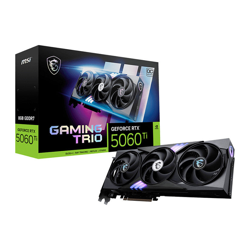 RTX 5060 Ti 8GB MSI Gaming Trio OC GDDR7 - MSI