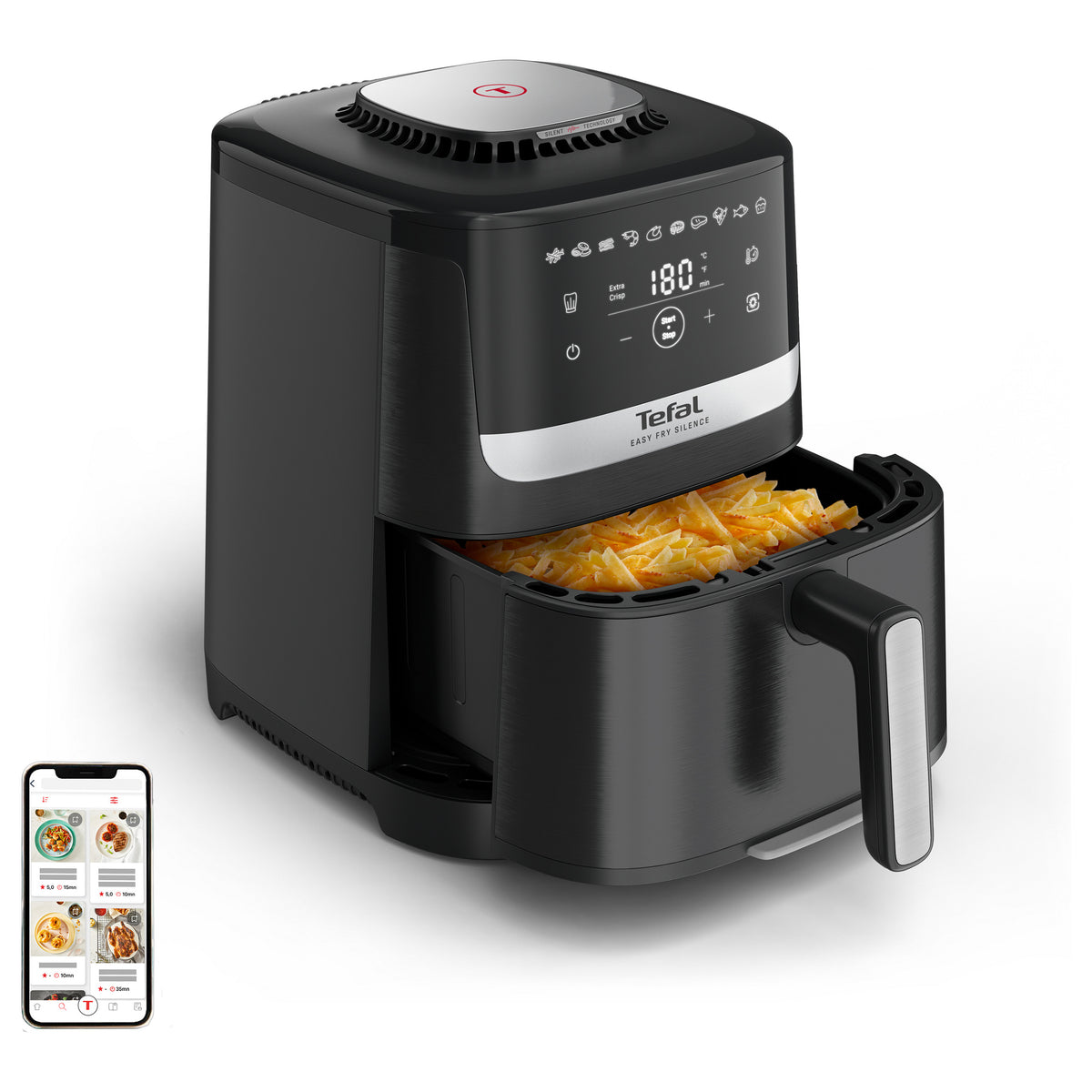 Fritadeira de Ar Tefal Easy Fry Silence XL - Tefal