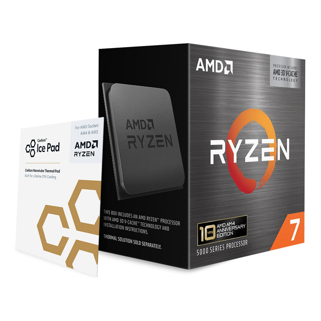 AMD AM4 Ryzen 7 5800X3D 10th Anniversary Edition 8xCore 16xThreads 4,5GHz 100MB 105W - AMD