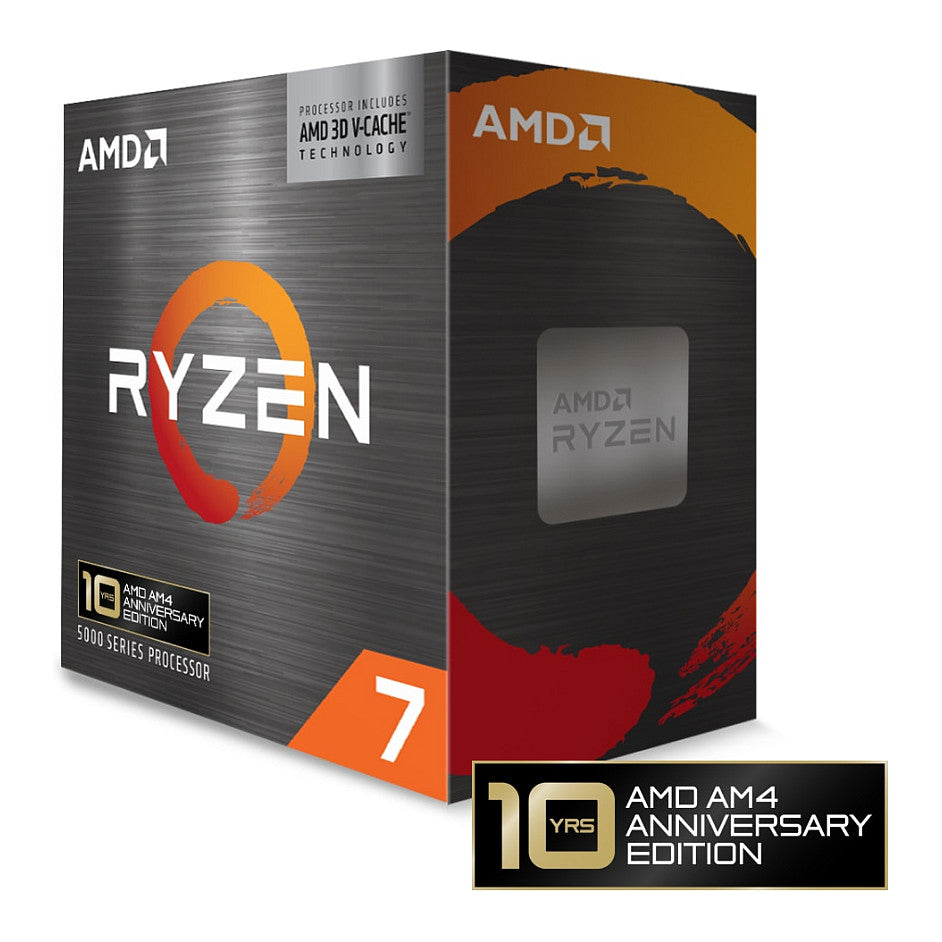 AMD AM4 Ryzen 7 5800X3D 10th Anniversary Edition 8xCore 16xThreads 4,5GHz 100MB 105W - AMD