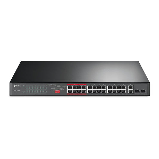 Switch TP-Link TL-SL1226P 26 Portas/ RJ-45 10/100/1000 PoE/ SFP