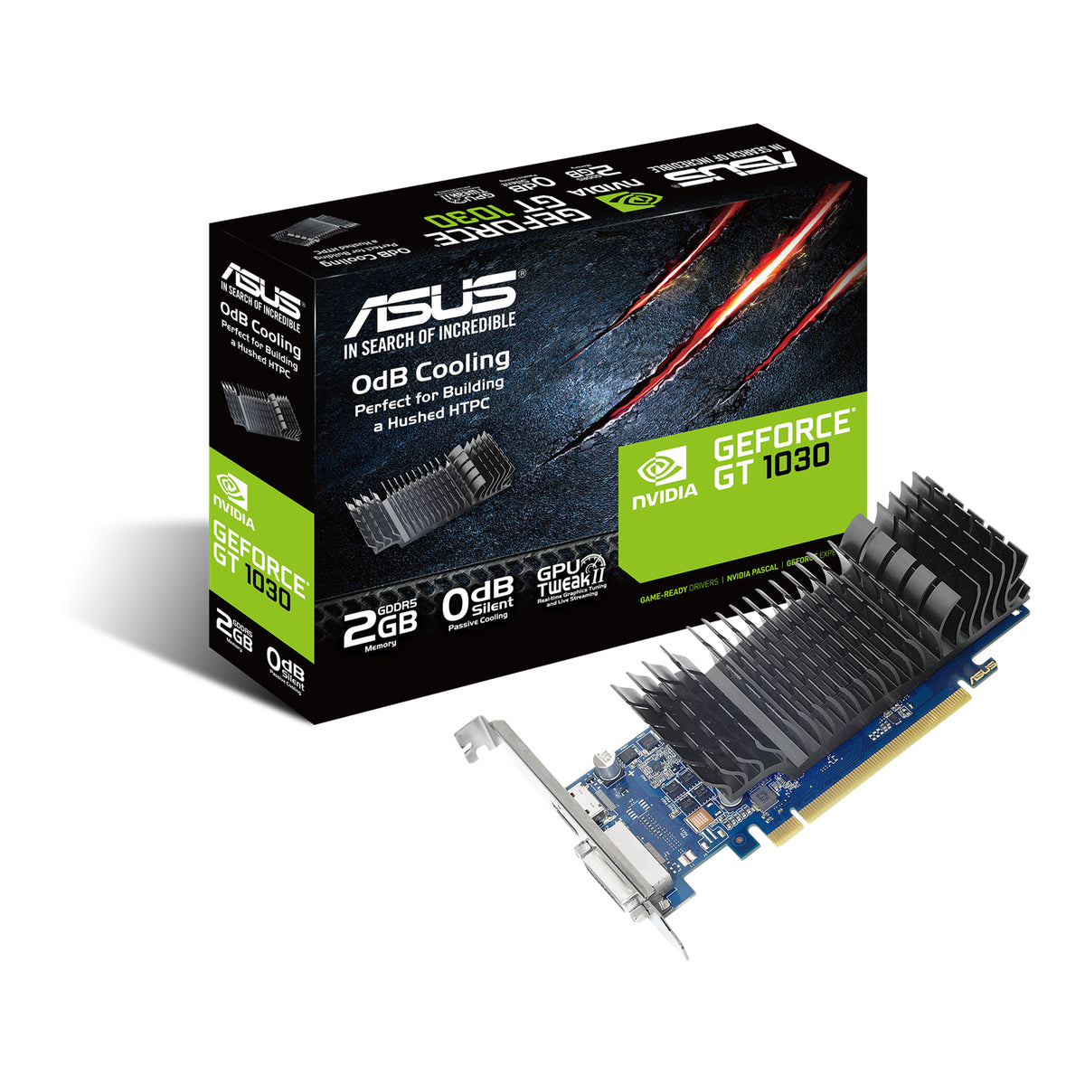 Placa gráfica ASUS GeForce GT 1030/ 2GB GDDR5