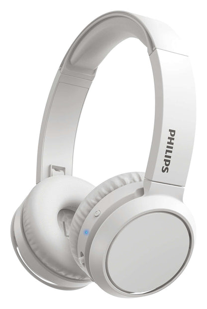 Auscultadores Philips TAH4205/ sem fios/ com microfone/ Bluetooth/ Branco