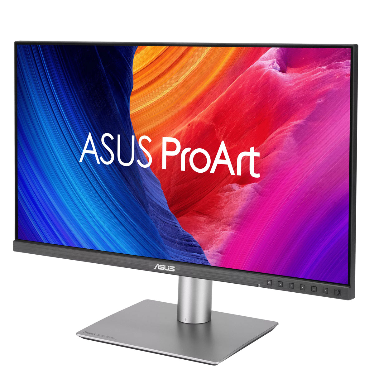 Monitor Profesional Asus ProArt Display PA278QGV Gen2 27"/ QHD/ Multimedia/ Regulable em altura/ preto e prateado