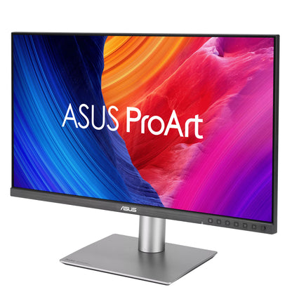 Monitor Profesional Asus ProArt Display PA278QGV Gen2 27"/ QHD/ Multimedia/ Regulable em altura/ preto e prateado