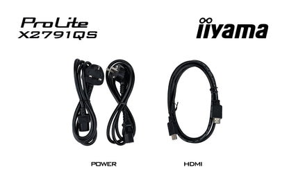 Monitor iiyama ProLite X2791QS / X2791QS-B1 preto - imagem 19