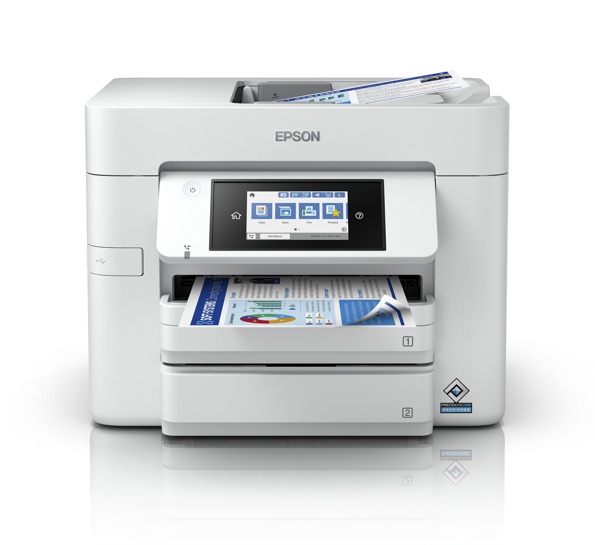Impressora multifunções Epson Multifunções WorkForce Pro WF-C4810DTWF - imagem 12