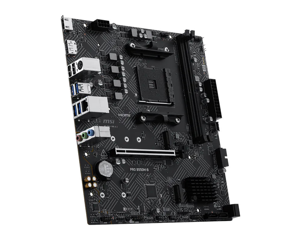 MSI Placa Base PRO B550M-B mATX AM4 - imagem 7