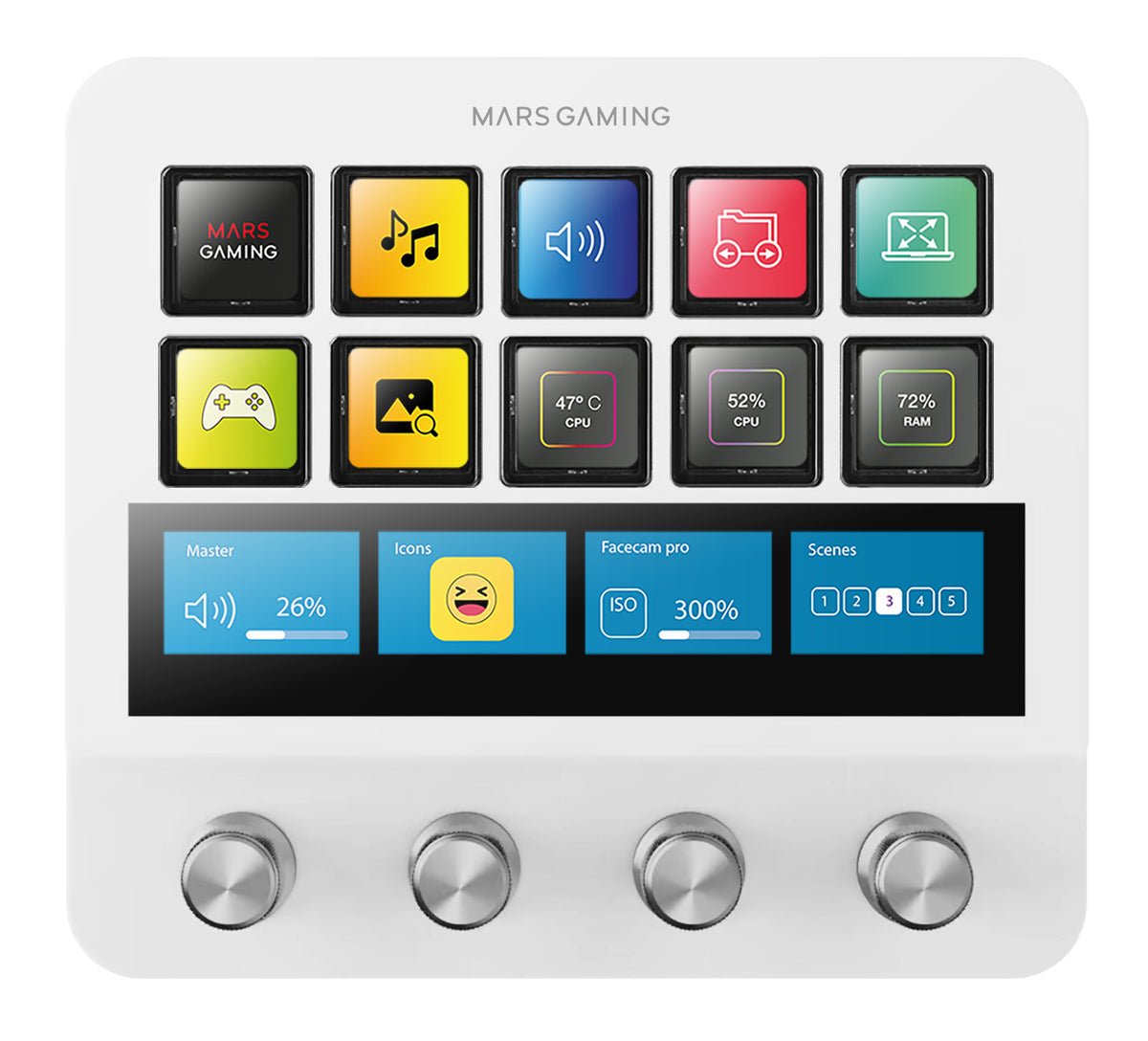 Teclado Mars Gaming MSDPROW Control Deck - imagem 5
