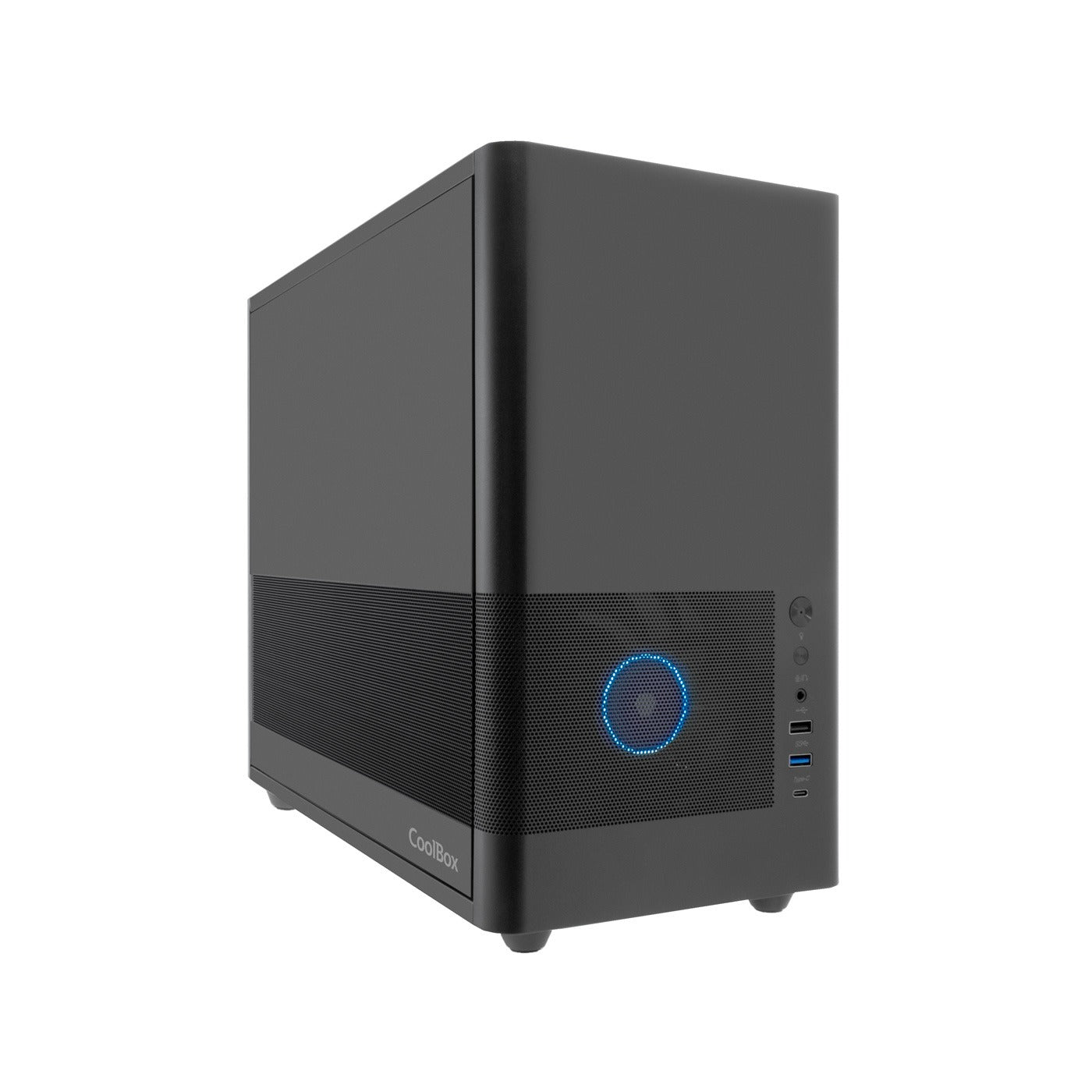 Caixa de Computador Coolbox Caja Matx USB-C 3.2 G1 F.Metal S/Fte Preto