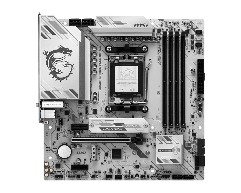 MSI Placa Base B850M de jogos PLUS WIFI6E DDR5 mATX - imagem 11