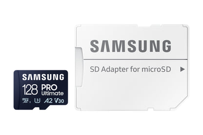 Cartão de Memória Samsung MicroSDHC PRO Ultimate 128GB U3,V30,A2,4K - imagem 7