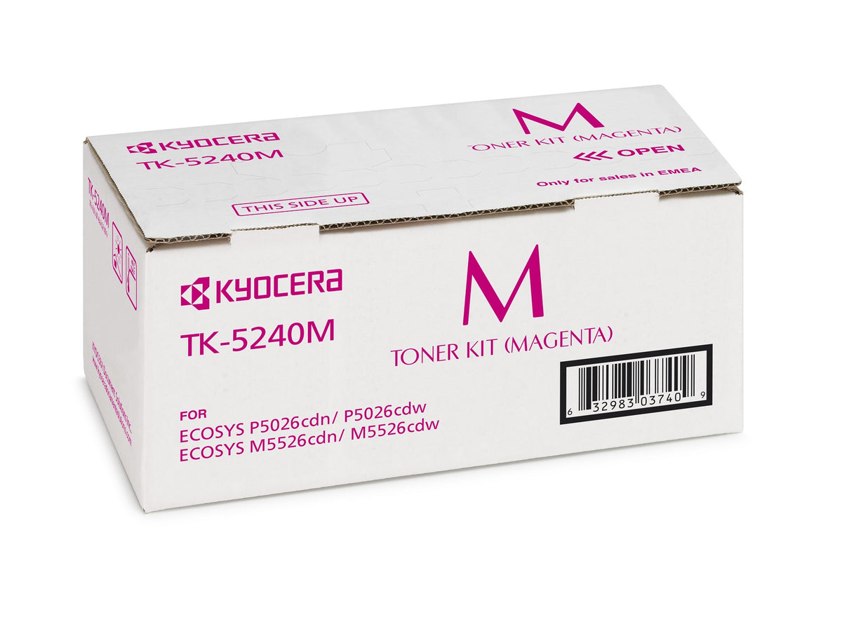 KYOCERA Toner TK-5240M / 1T02R7BNL0 Magenta Standard - imagem 5
