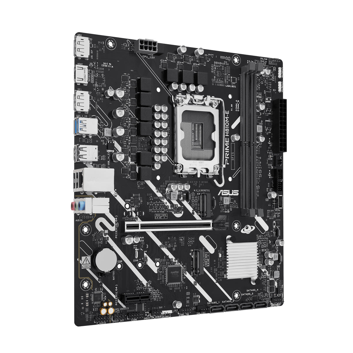 ASUS PLACA BASE PRIME H810M-E CSM mATX 1851 - imagem 6