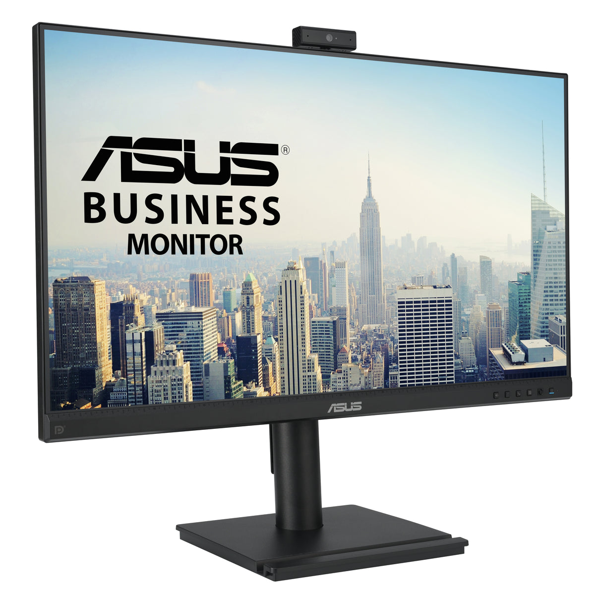 Monitor Profissional Asus BE249QFK 24"/ Full HD / Webcam / Multimédia / Ajustável em altura/altura