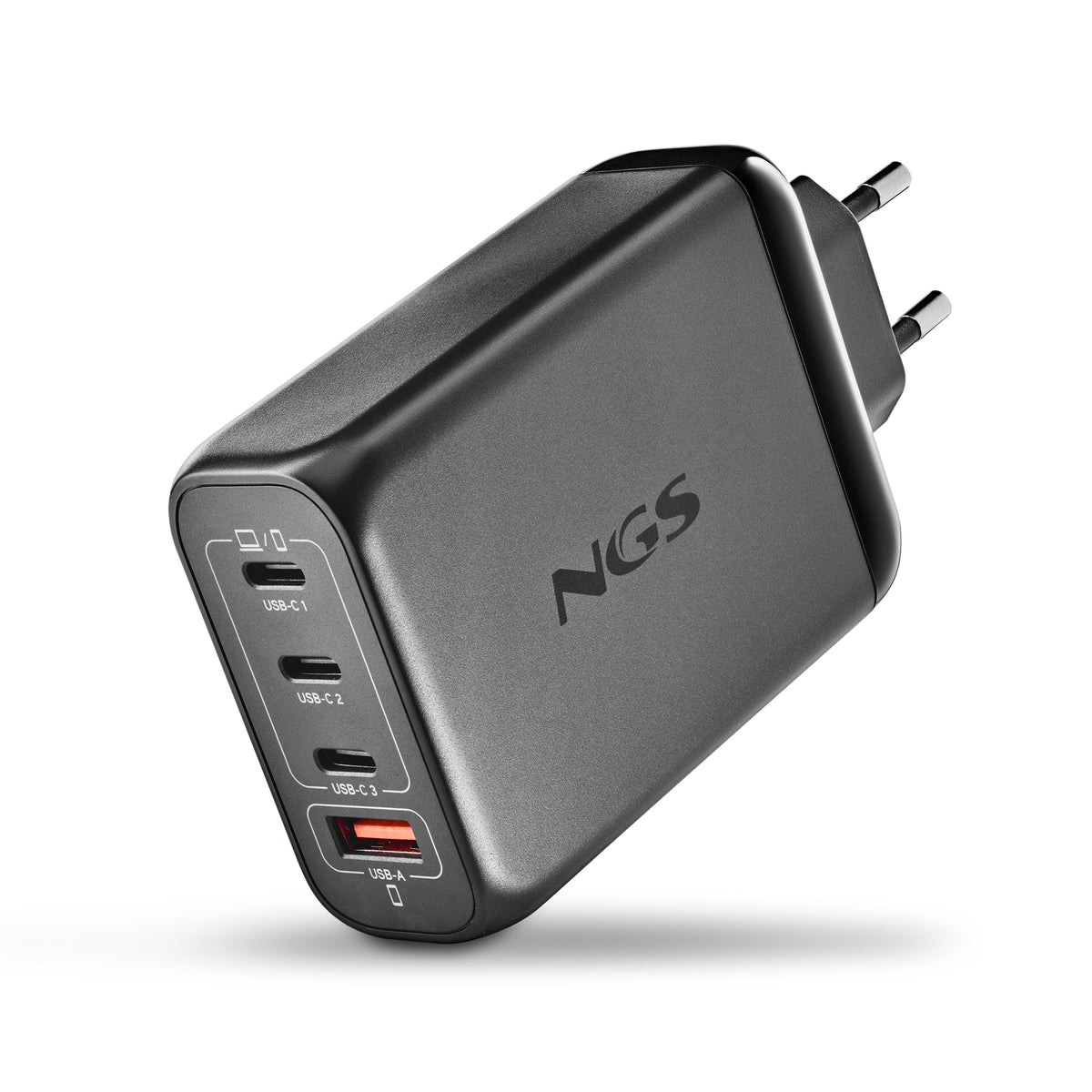 NGS Carregador ULTRARAPIDO140W 4 Portas 3USB-C 1 US