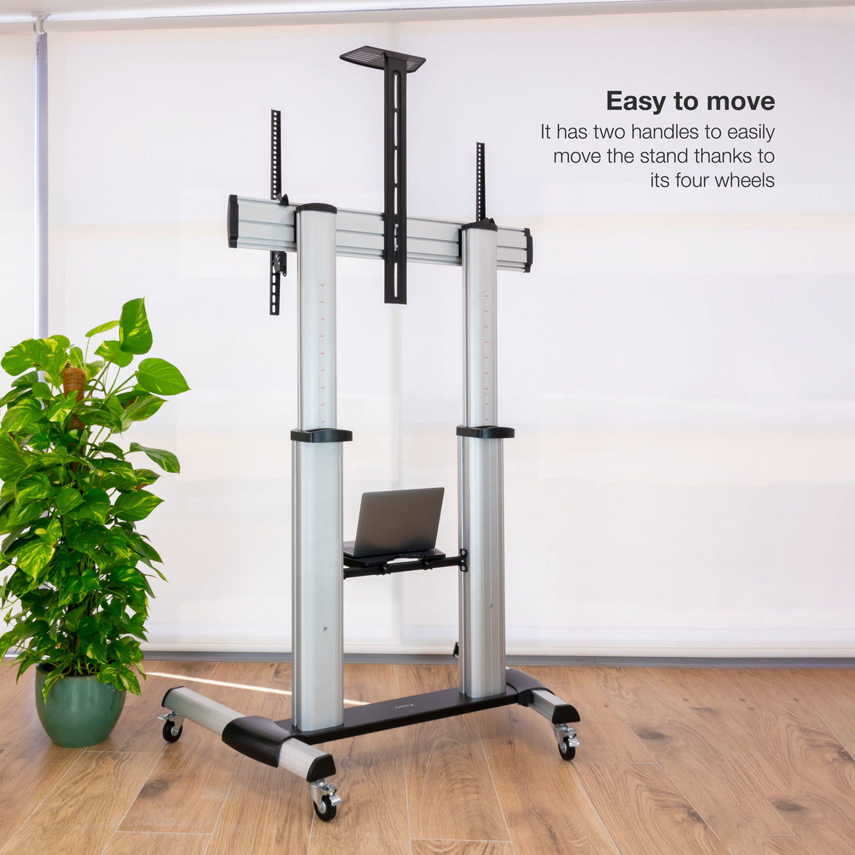 Tooq FS20300M-B Soporte suelo 60"-100" aluminio co - imagem 10