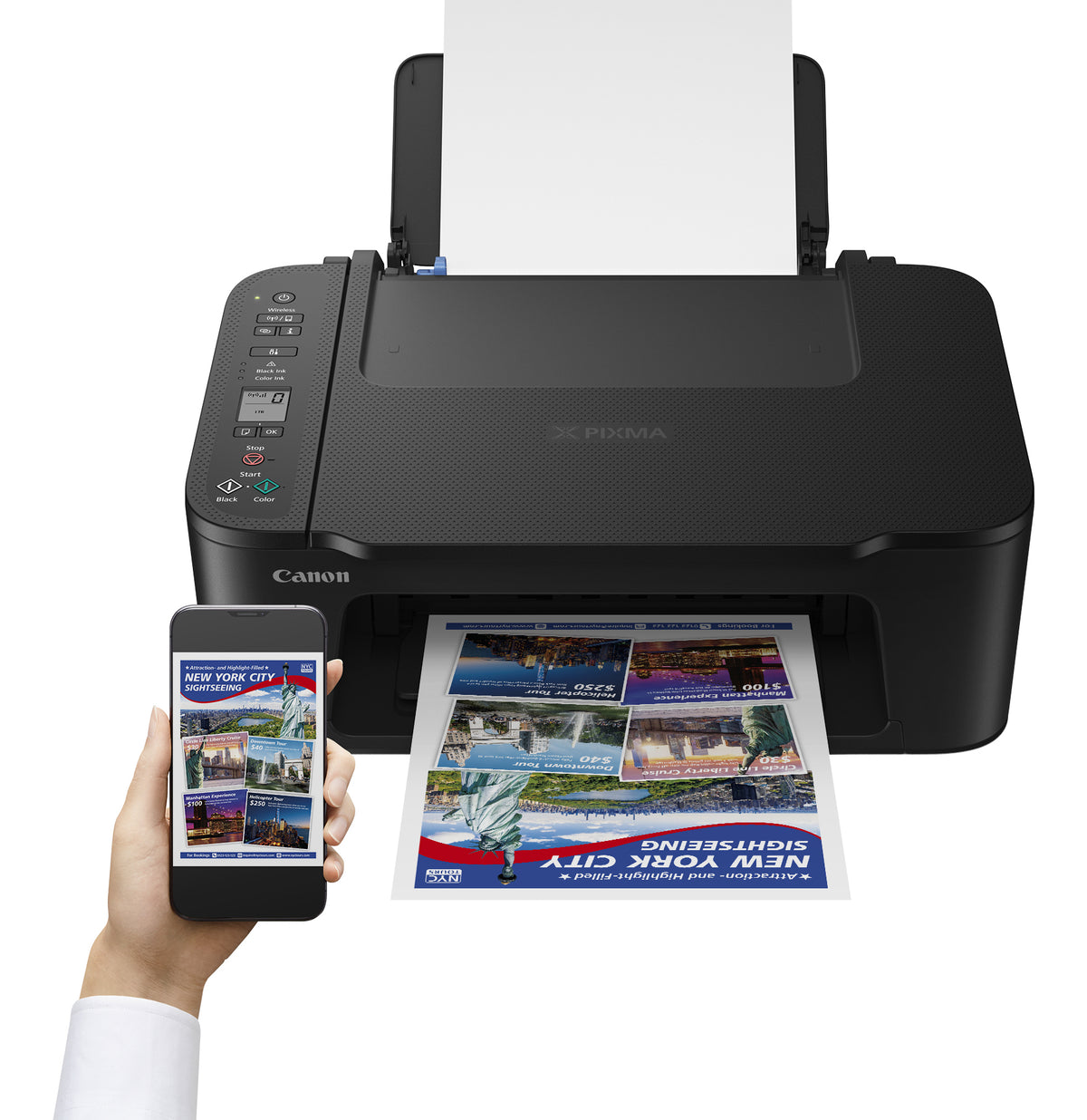 Impressora multifunções Canon Multifunções Pixma TS3750i BK - imagem 8