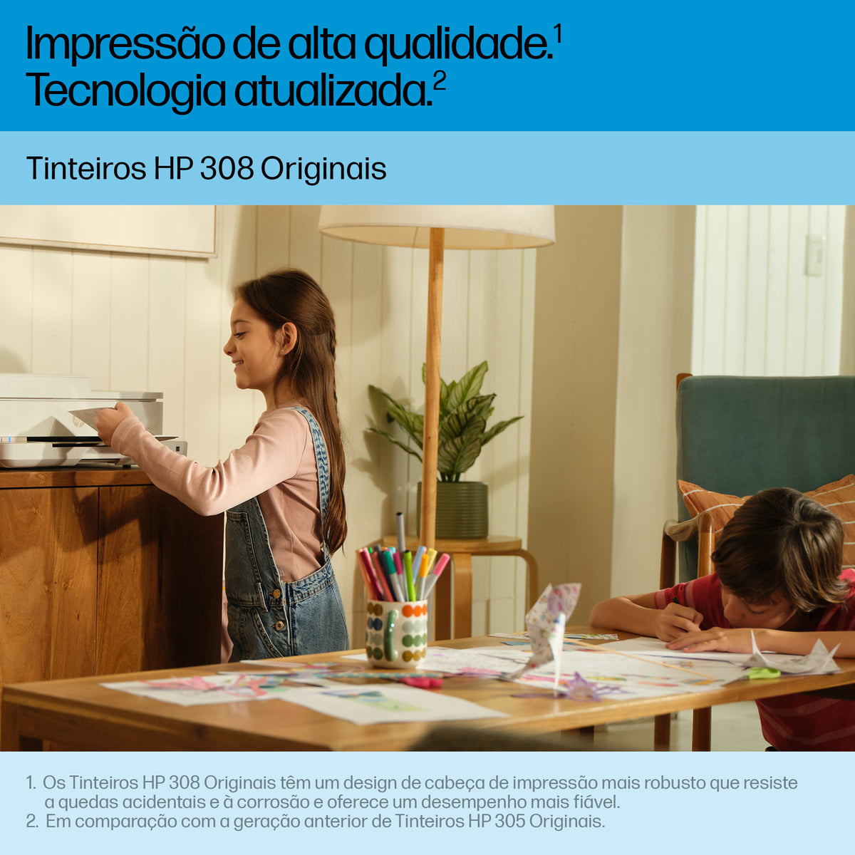 HP Ink 308 / 6L6S6UE BK,C,M,e conjunto de 2 - imagem 4