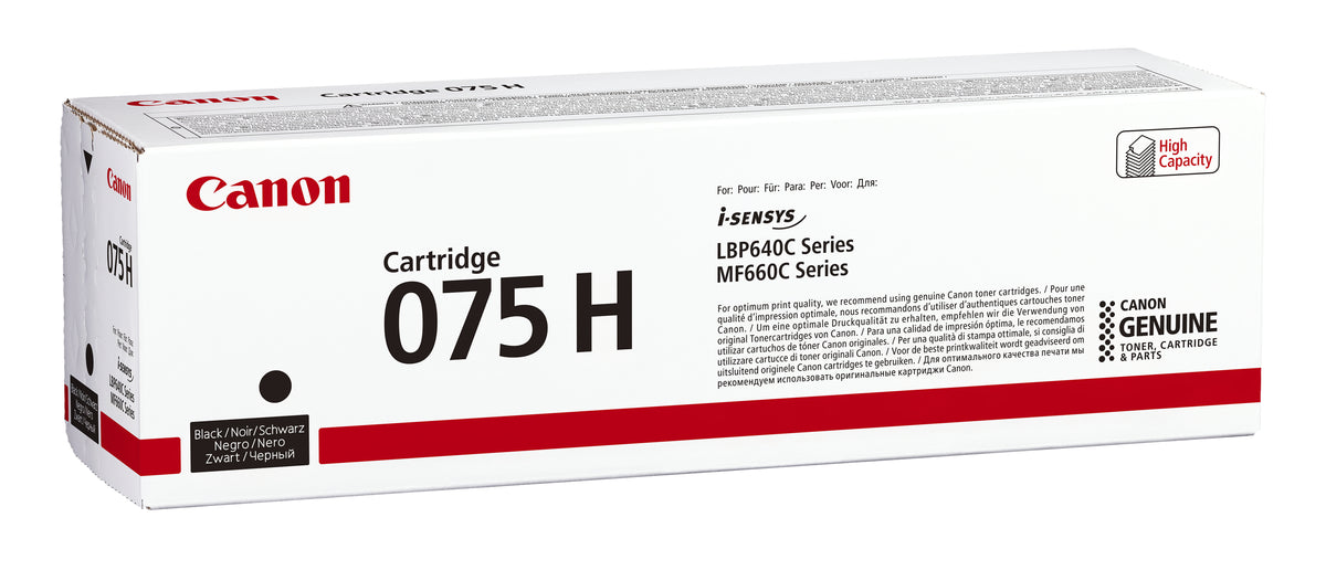 Canon Toner Cartridge 075 H BK / 6369C002 preto - imagem 9