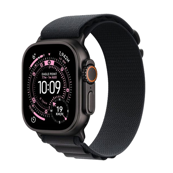 Watch Apple Watch Ultra 3 (2025) 5G 49mm Black Titanium Case with Alpine Loop M - Black