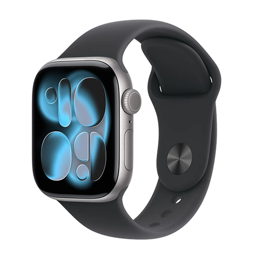 Watch Apple Watch Series 11 (2025) GPS 42mm Space Grey Aluminium Case with Sport Band S/M - Black