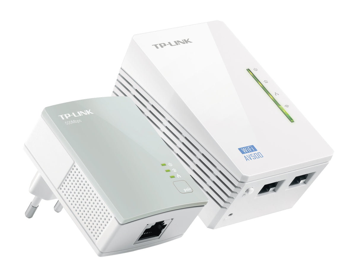 Adaptador de Rede TP-LINK TL-WPA4220 KIT Powerline Extensor AV600