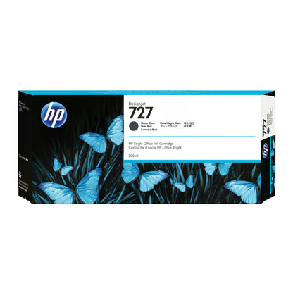 HP Ink 727 / C1Q12A Matt preto XXL