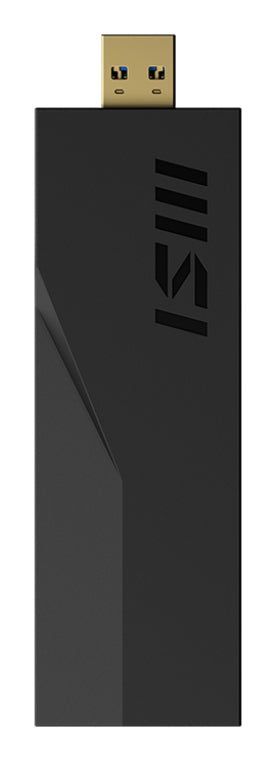 Adaptador de Rede MSI GUBE65 BE6500 WiFi7 USB Adaptador - imagem 8