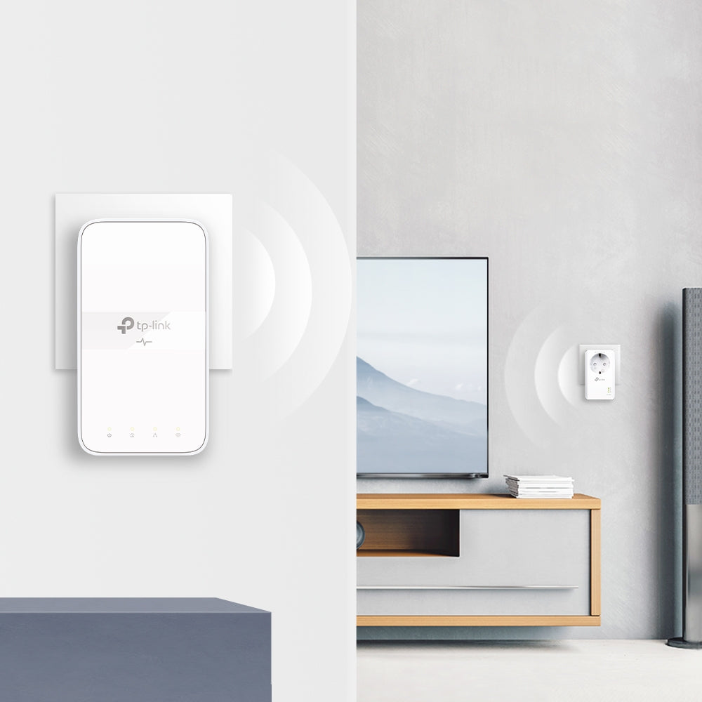Adaptador de Rede TP-Link Powerline station TL-WPA7617 Kit / TL-WPA7617 KIT branco Multipack - imagem 3