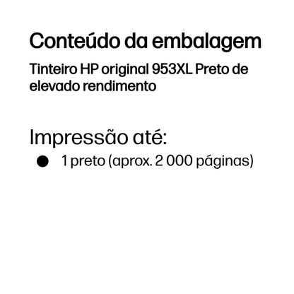 HP Ink 953XL / L0S70AE preto XL - imagem 4
