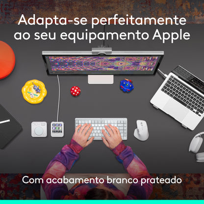 Rato Logitech MX Master 4 for Mac / 910-007576 prateado, branco - imagem 13