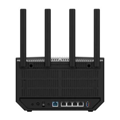 Router ASUS RT-BE92U / 90IG0950-MO9A0V preto - imagem 3