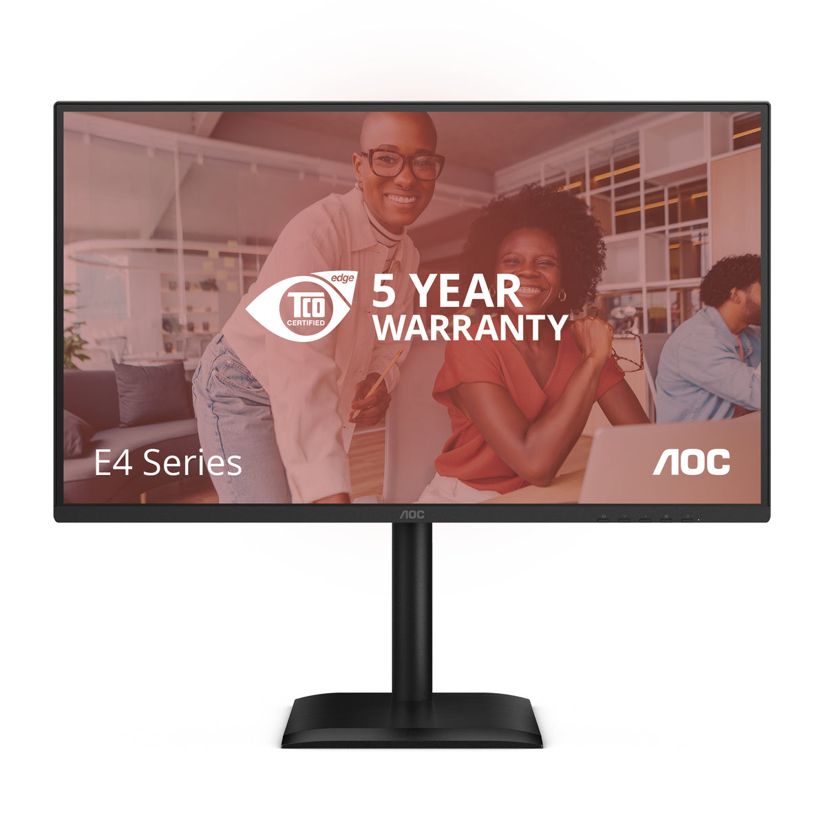 Monitor Profesional AOC Q27E4U 27"/ QHD/ Multimedia/ Regulable em altura/ preto