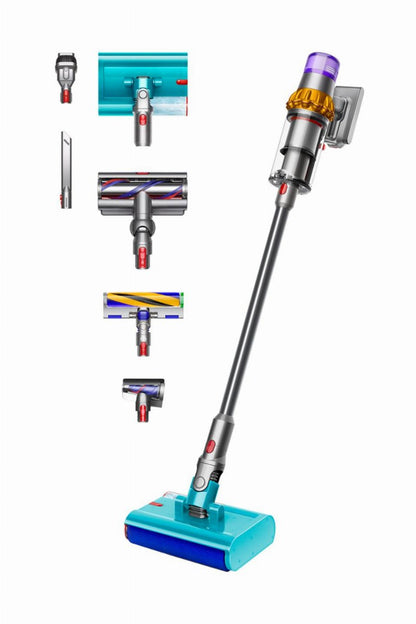 Dyson Vacuum Cleaner V15s Detect Dry and Wet Submarine - Nickel-Satin Yellow