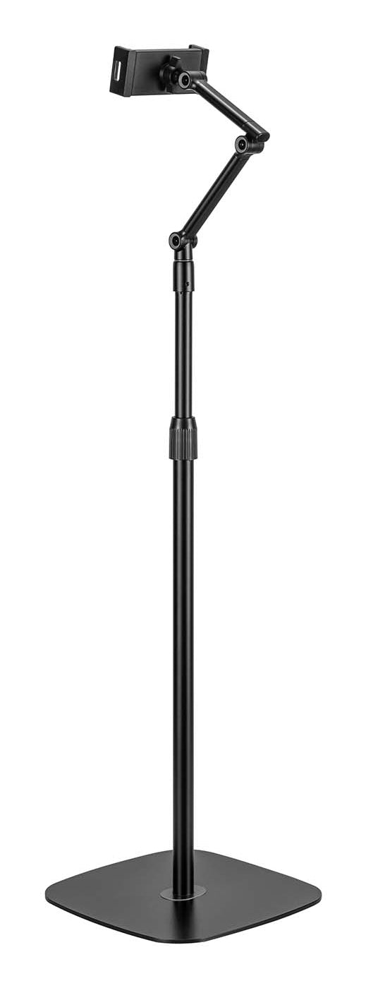 suporte de Suelo Giratorio/ Inclinable/ Nivelable/ Rotable Aisens MSF3P-301 para Tablet 4.7-12.9"