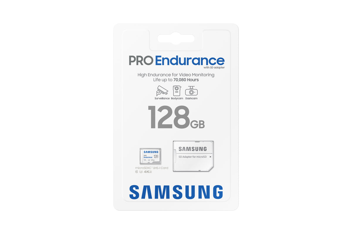 Cartão de Memória Samsung MicroSDHC Pro Endurance 128GB Clase 10 c/a - imagem 12