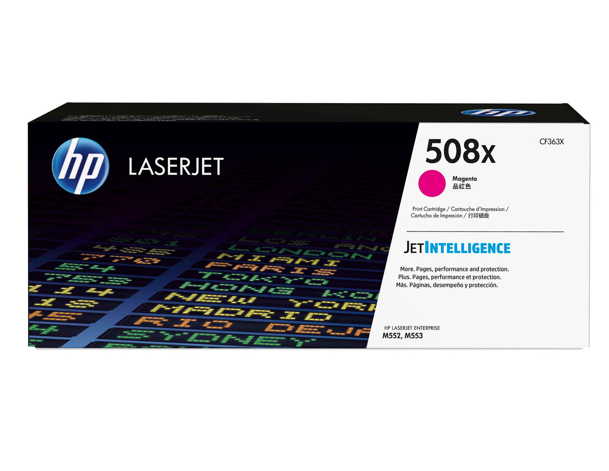 HP Toner 508X / CF363X Magenta Standard