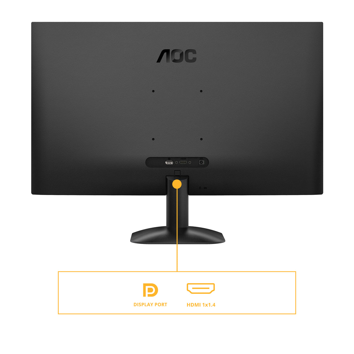 Monitor AOC Q27B35E 27" IPS QHD — preto