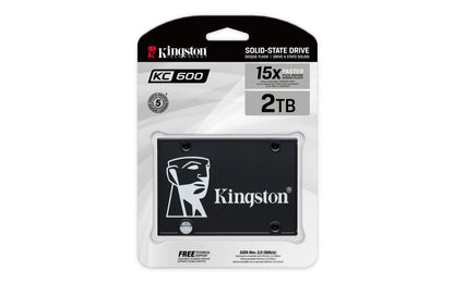 SSD Disco Kingston KC600 2TB/ SATA III / Capacidade Máxima