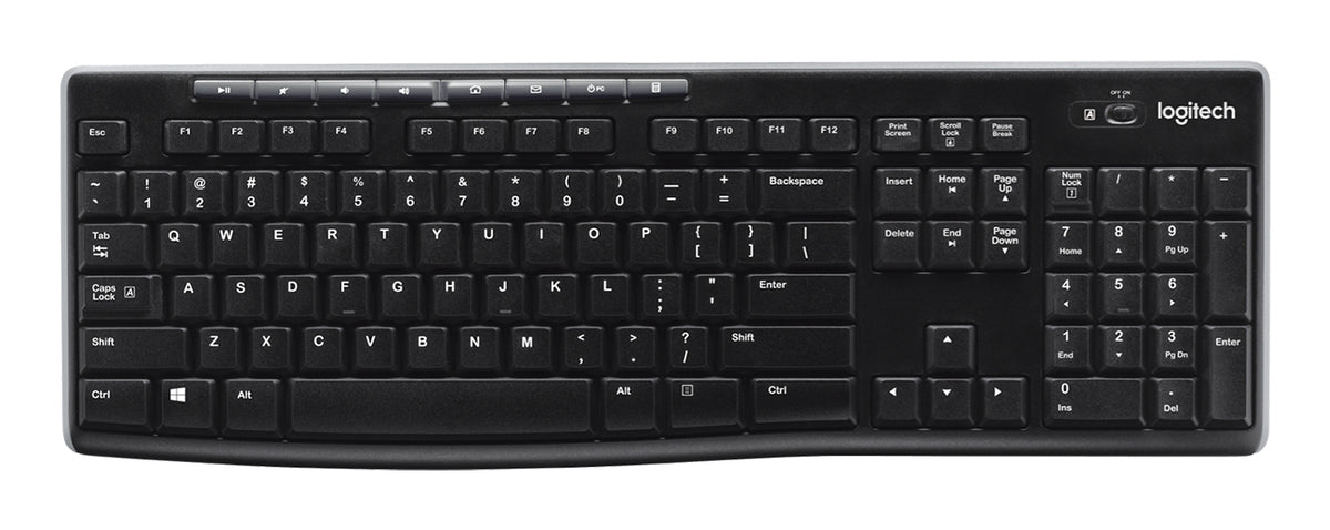 Teclado Logitech K270 / 920-003052 preto - imagem 4