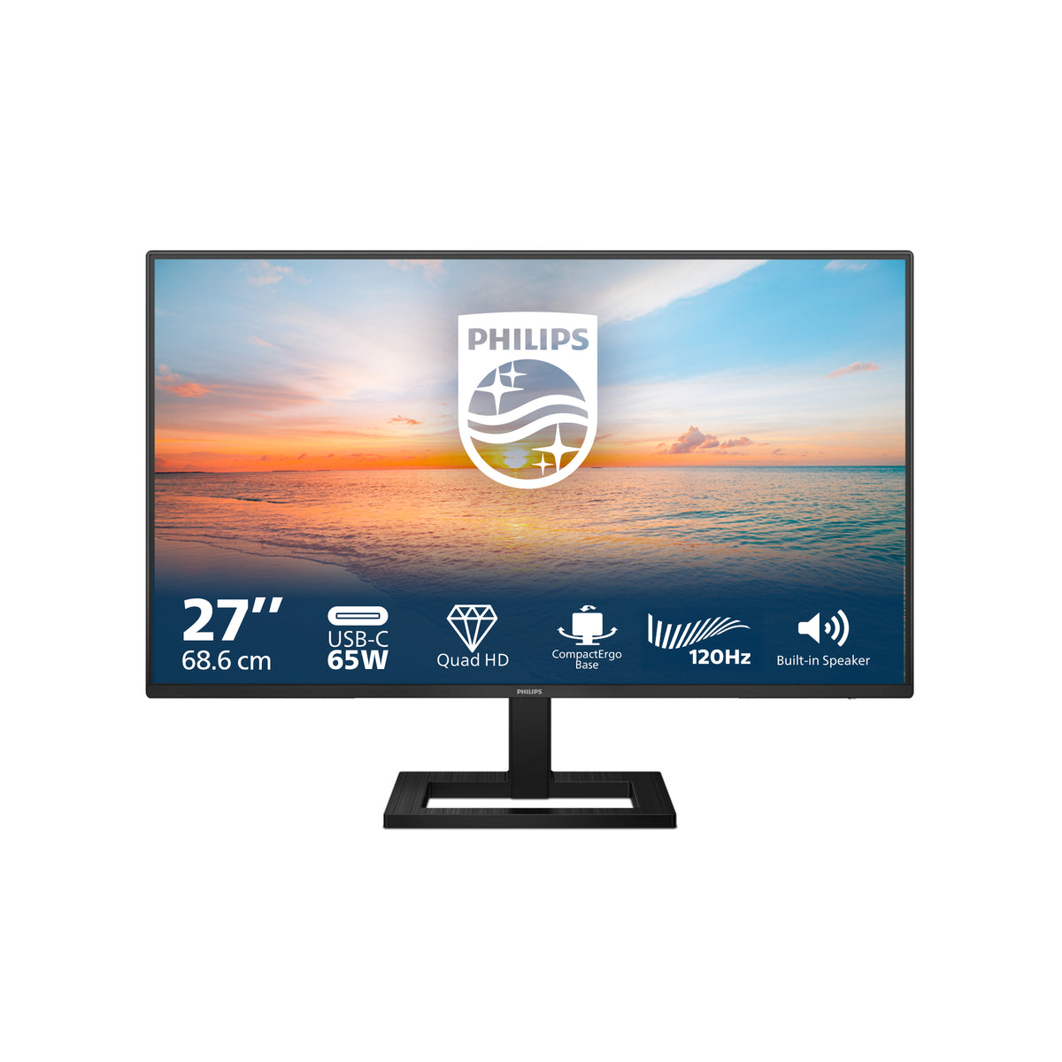 Monitor Philips 27E1N1600AE 27"QHD 100h USBc MM - imagem 6