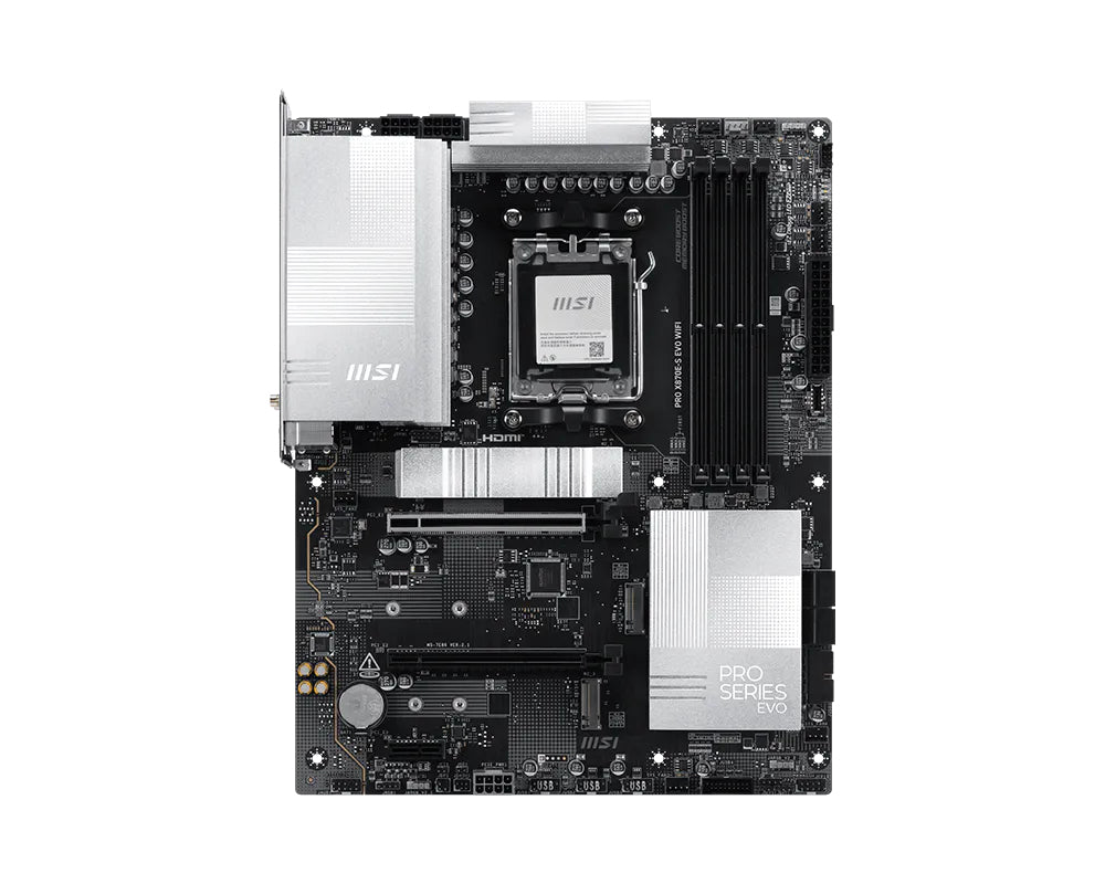 MSI Placa Base PRO X870E-S EVO WIFI DDR5 ATX - imagem 4