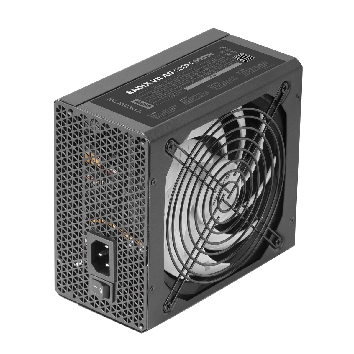 Fonte de Alimentação TACENS RADIX VII AG 600W 80PLUS prateado - imagem 5