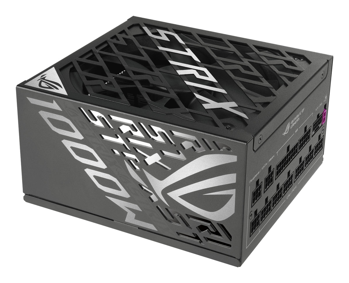 Fonte de Alimentação ASUS ROG Strix 1000W Platinum / 90YE00W1-B0NA00 preto, prateado - imagem 2