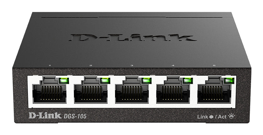 D-Link DGS-105 5 Portas/ RJ-45 10/100/1000 Switch