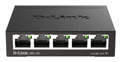 D-Link DGS-105 5 Portas/ RJ-45 10/100/1000 Switch